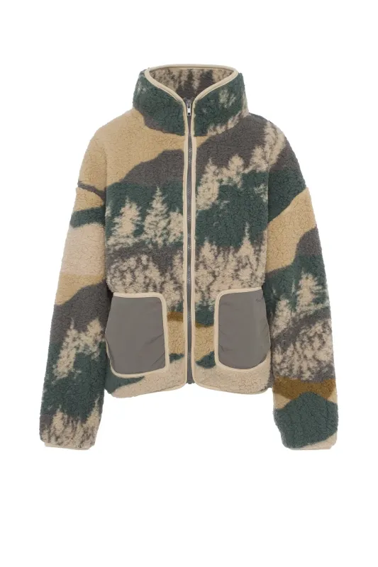 Spruce Fleece Jacket sold by Girl Crush Gang