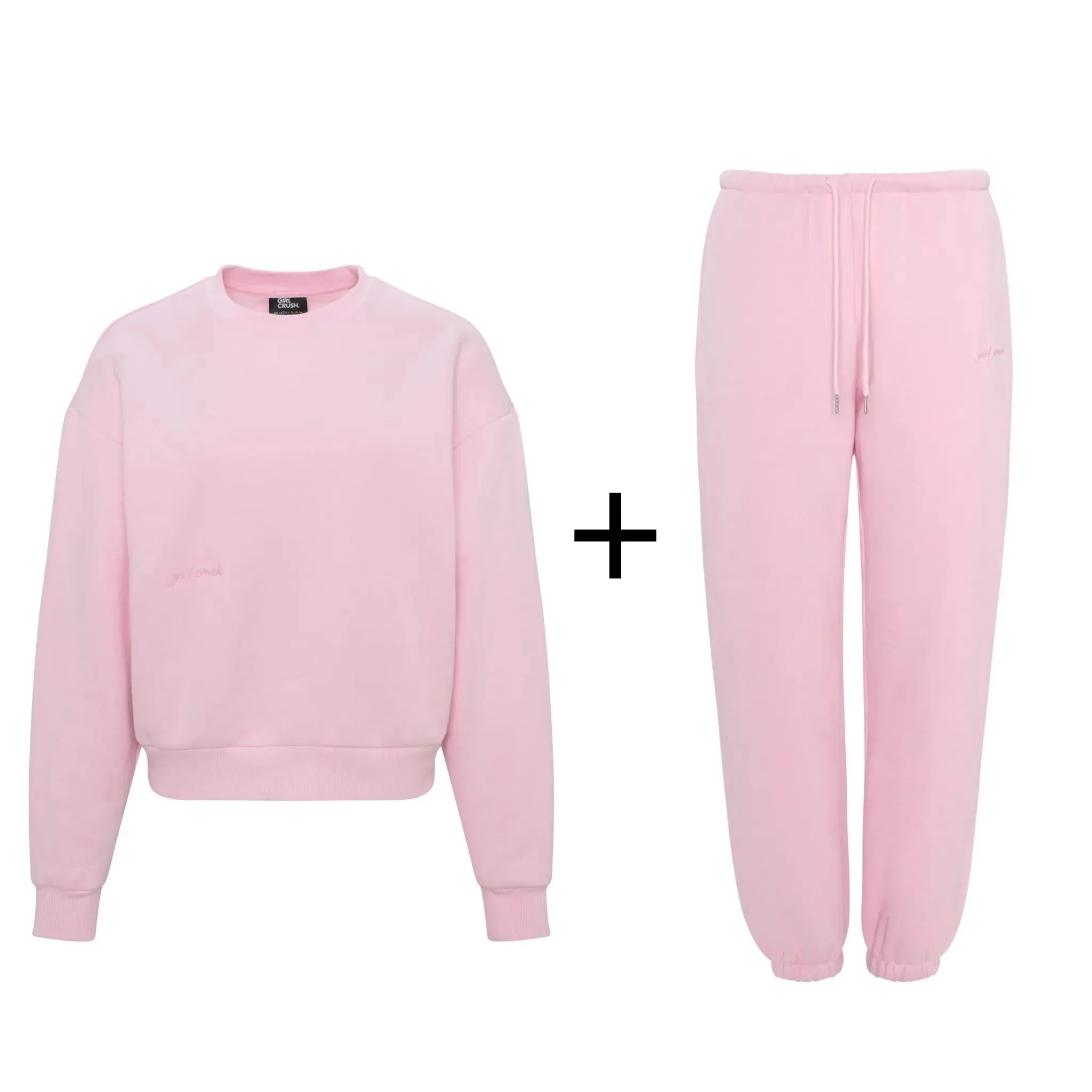 The pink Everyday jogger set sold by Girl Crush Gang product image thumbnail 2