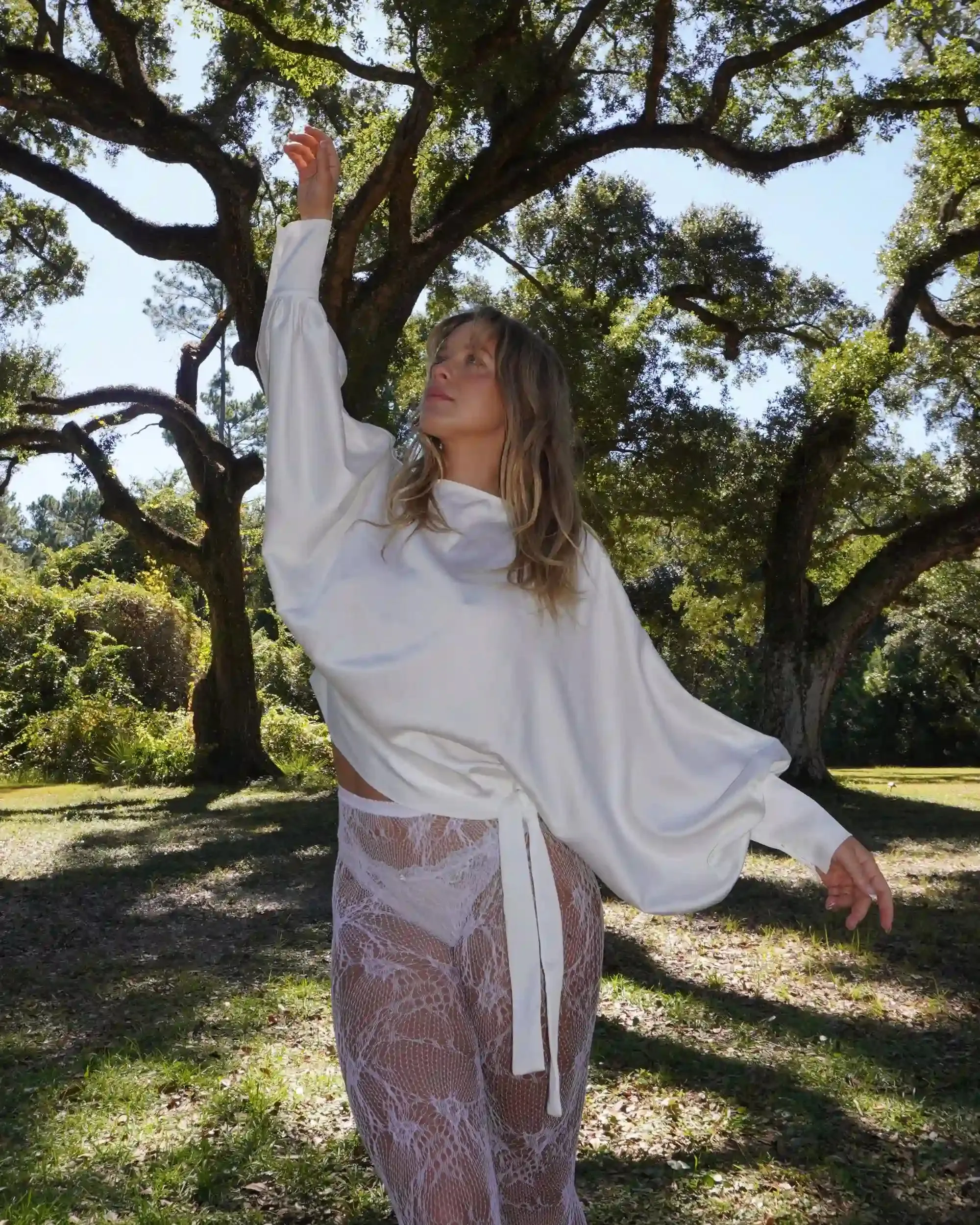 Satin Halo Top sold by Girl Crush Gang product image thumbnail 5