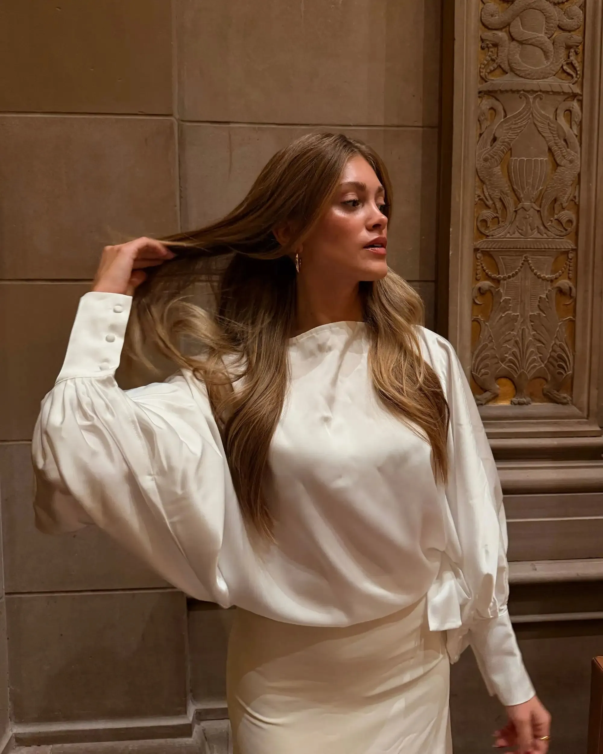 Satin Halo Top sold by Girl Crush Gang product image thumbnail 3