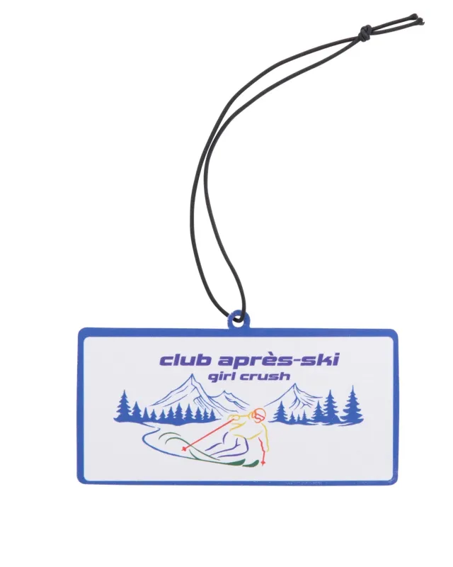 Car Air Freshener - After Ski Club made by Girl Crush Gang
