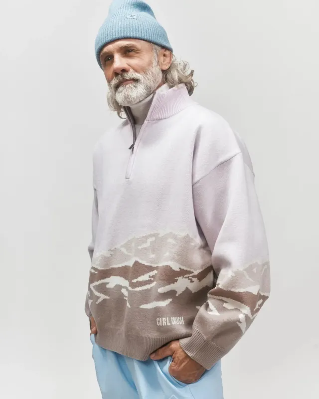 Après-Ski Zip Sweater - The Alps sold by Girl Crush Gang