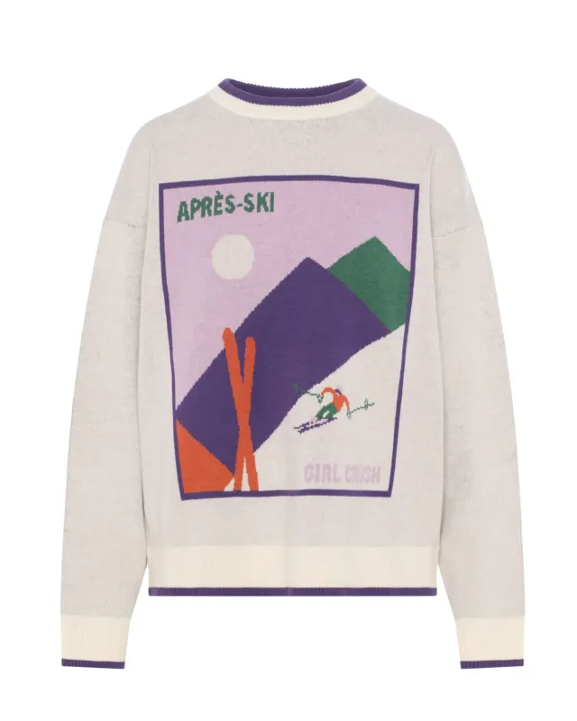 Après-Ski Sweater - Vintage Summit Club sold by Girl Crush Gang