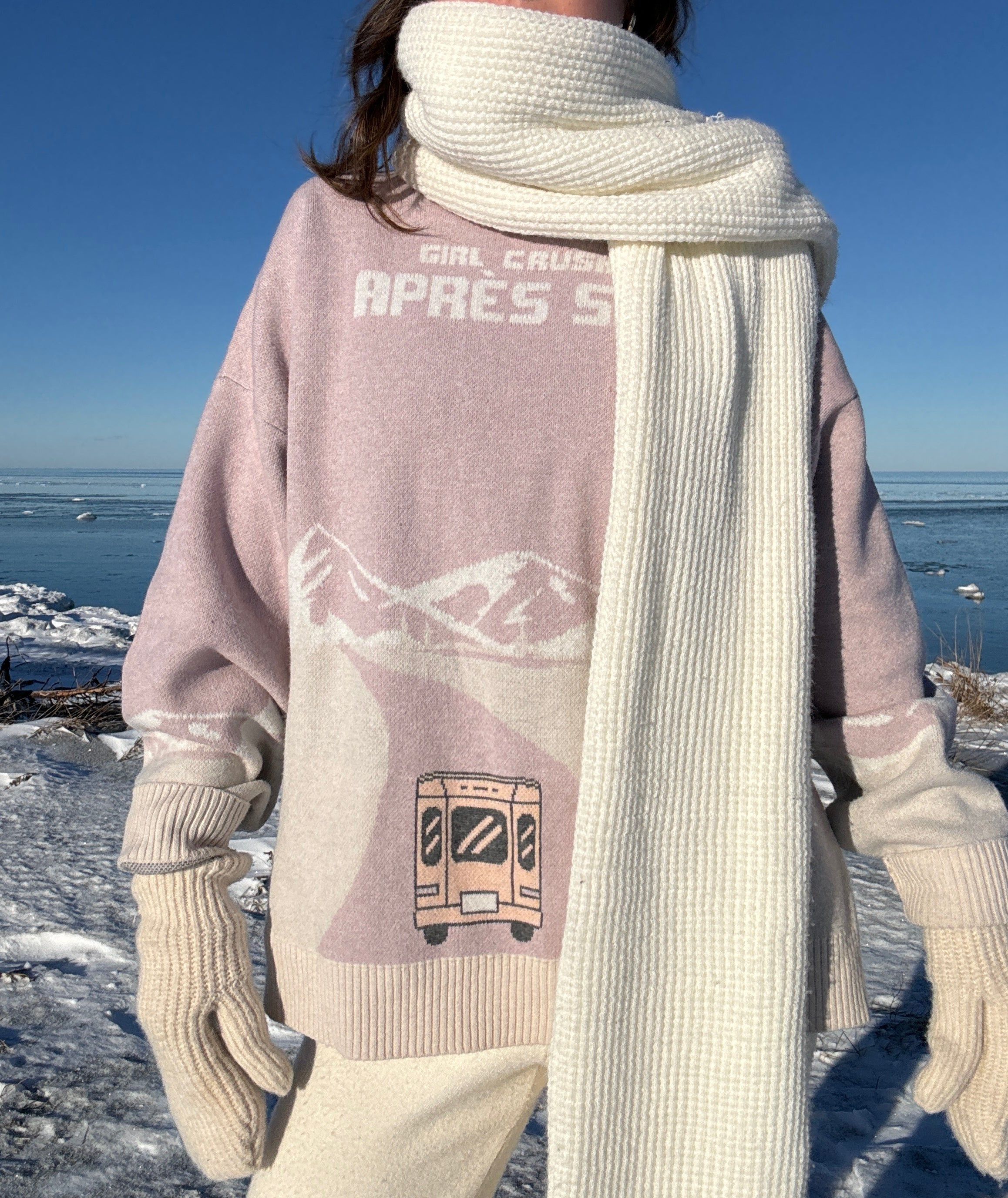 Après Ski Sweater Summit Road sold by Girl Crush Gang product image thumbnail 4