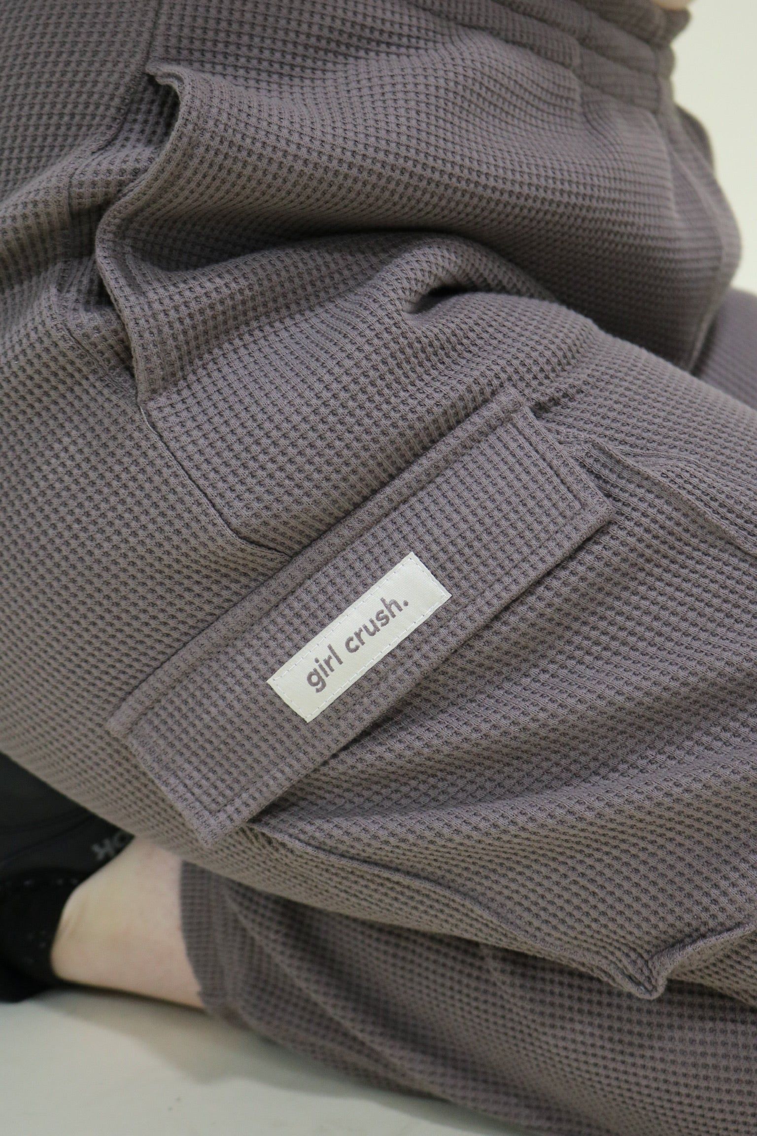 Waffle Joggers 2.0 sold by Girl Crush Gang product image thumbnail 5