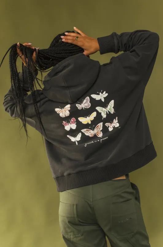 Growth is a process Hoodie sold by Girl Crush Gang