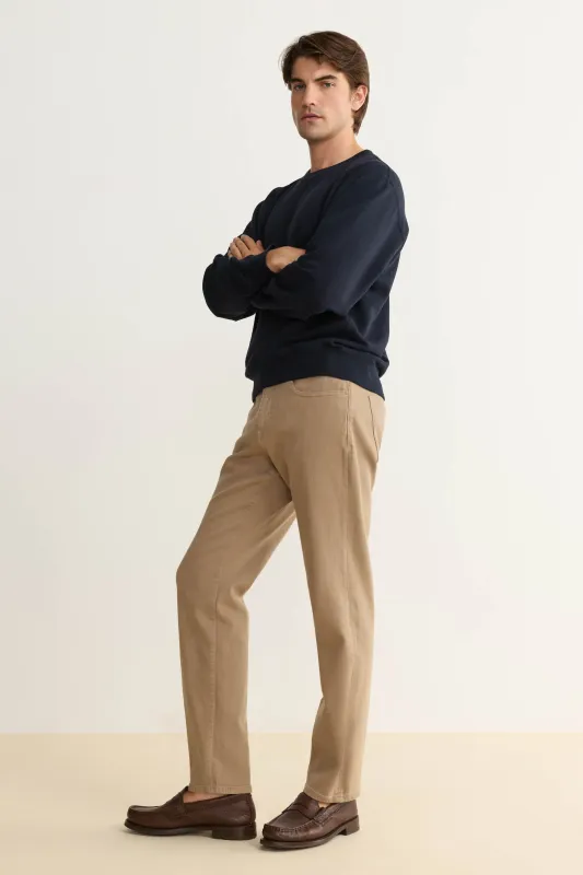 ORD - STRAIGHT PANTS | KHAKI sold by Warp + Weft