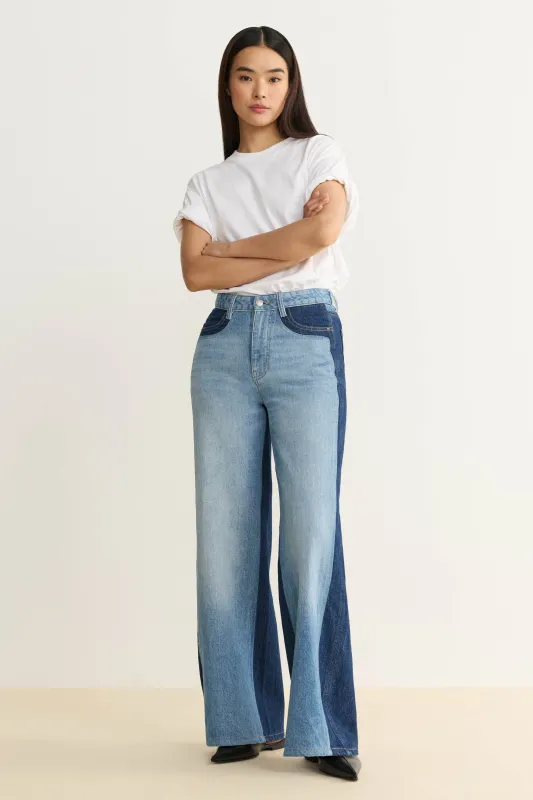 NCE - WIDE LEG JEANS | ALL MIXED UP made by Warp + Weft