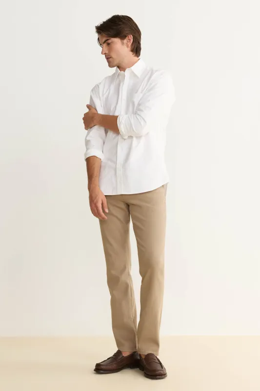 AMS - SLIM PANTS | KHAKI sold by Warp + Weft
