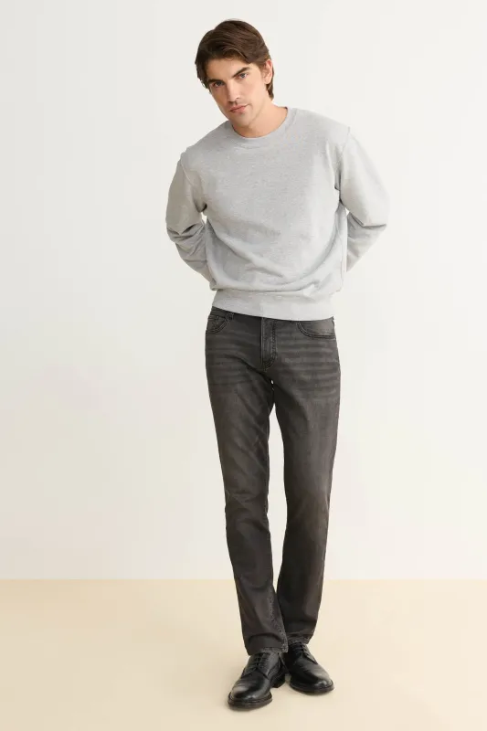 AMS - SLIM JEANS | FADED BLACK made by Warp + Weft