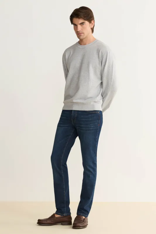 AMS - SLIM JEANS | BLUE EYED sold by Warp + Weft