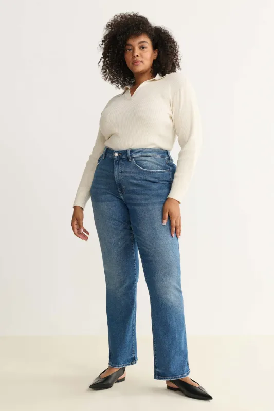 ASE PLUS - STRAIGHT JEANS | CITY GIRL sold by Warp + Weft