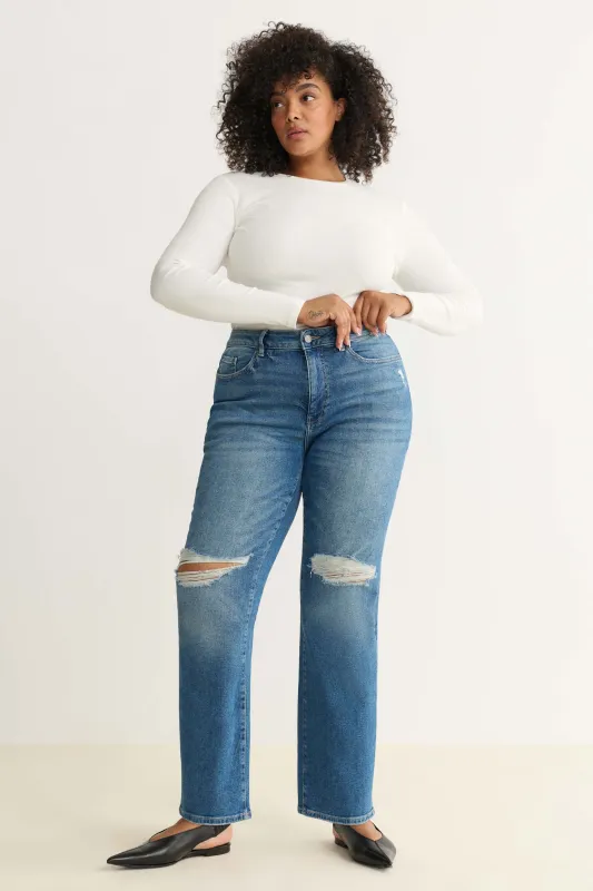 ASE PLUS - STRAIGHT JEANS | DUST IT OFF sold by Warp + Weft