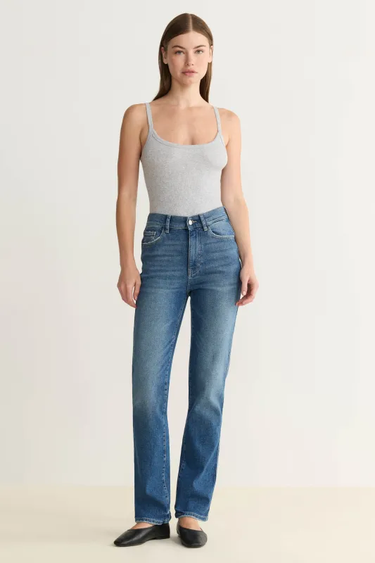 ASE - STRAIGHT JEANS | CITY GIRL sold by Warp + Weft
