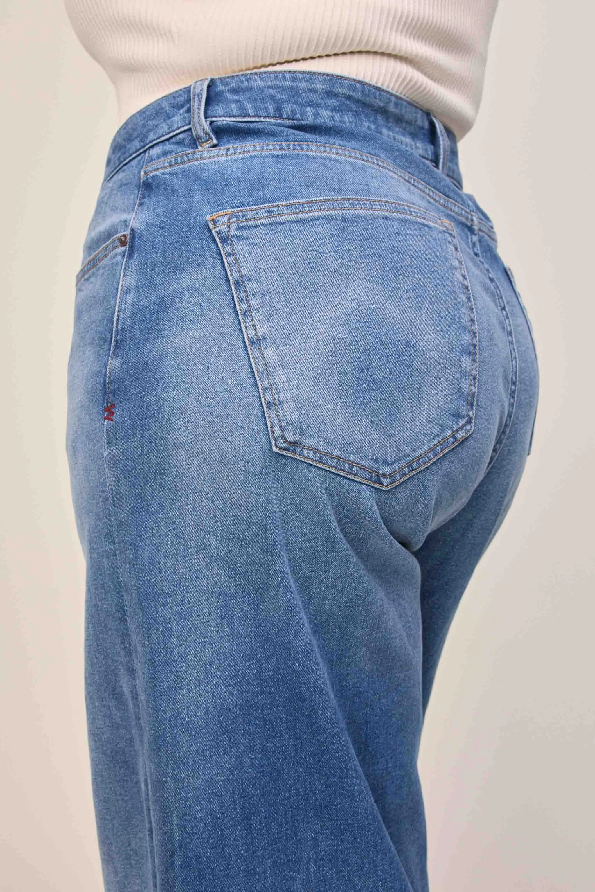 NCE PLUS - WIDE LEG JEANS | WESTSIDE sold by Warp + Weft product image thumbnail 4