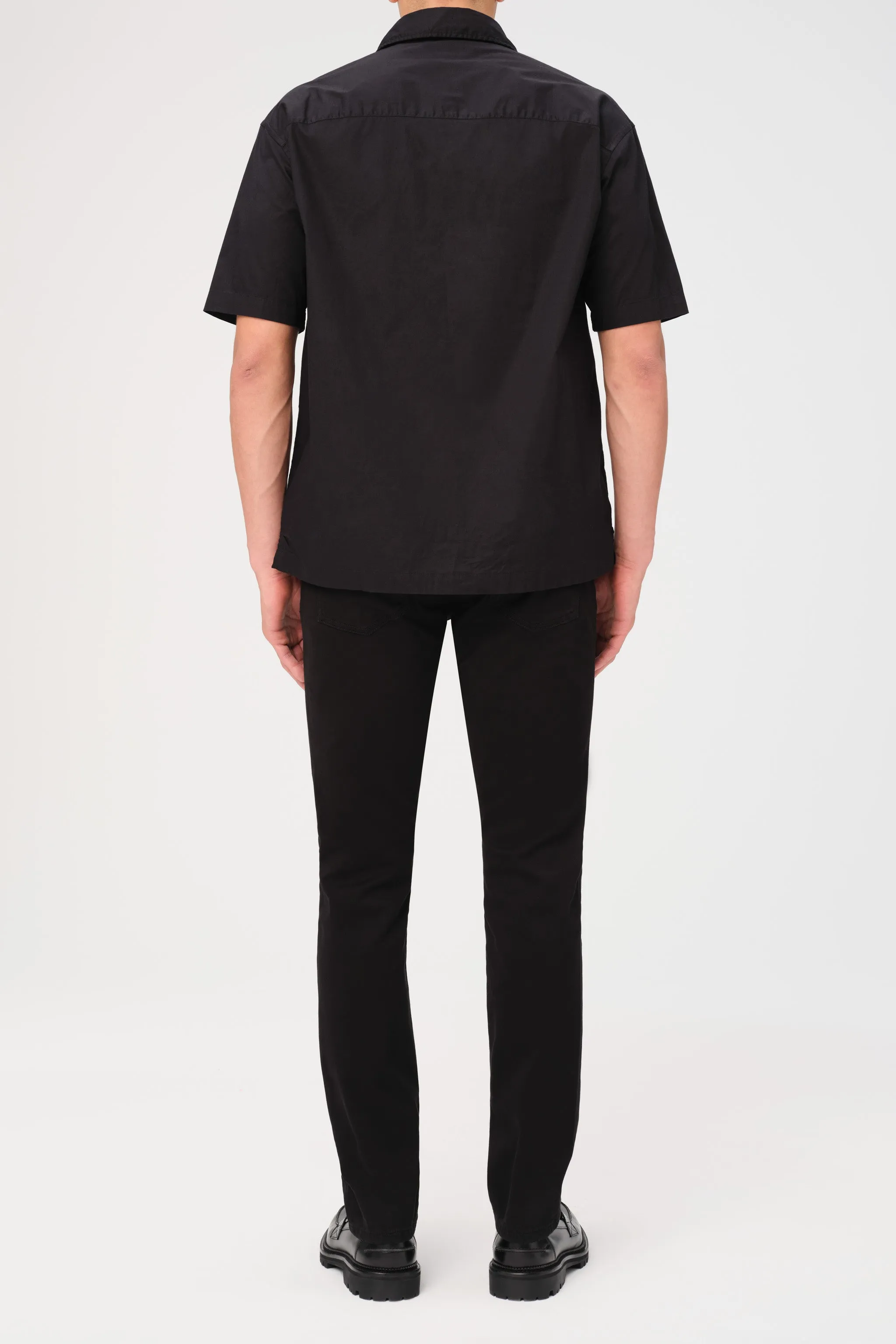 AMS - SLIM PANTS | BLACK sold by Warp + Weft product image thumbnail 4