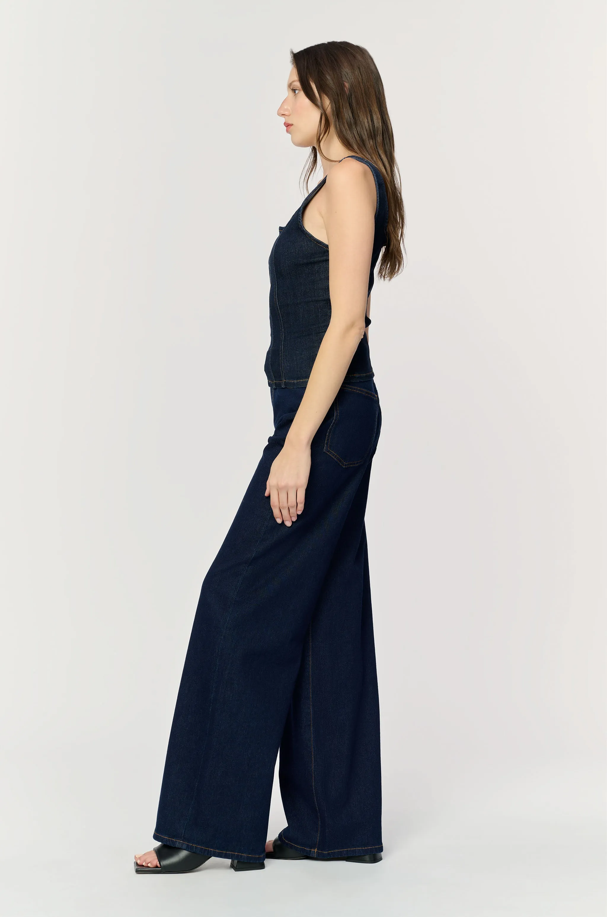NCE - WIDE LEG JEANS | LONG GONE sold by Warp + Weft product image thumbnail 2