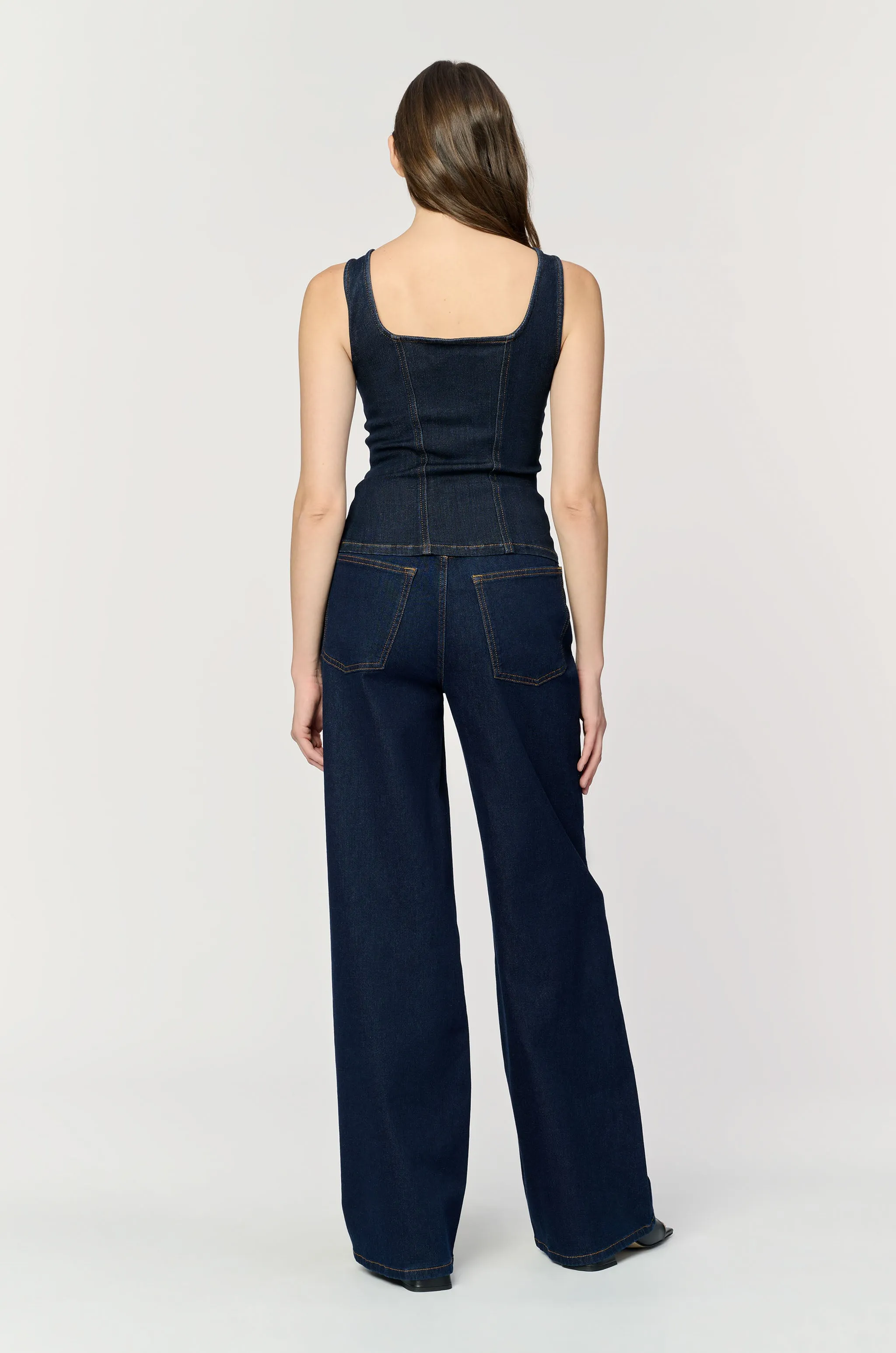NCE - WIDE LEG JEANS | LONG GONE sold by Warp + Weft product image thumbnail 3