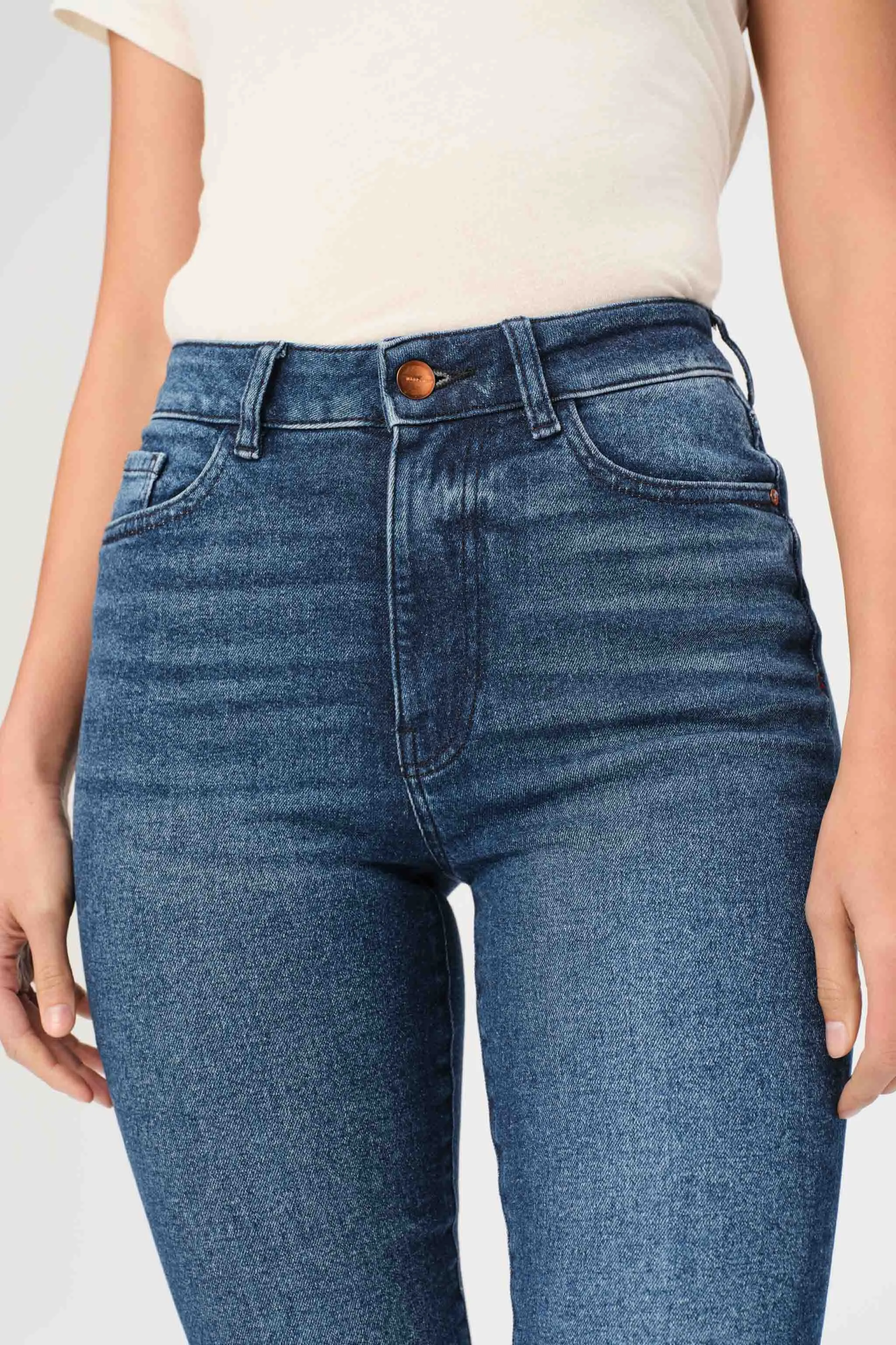 NAO - HIGH RISE BOOTCUT JEANS | HUNTINGTON sold by Warp + Weft product image thumbnail 3