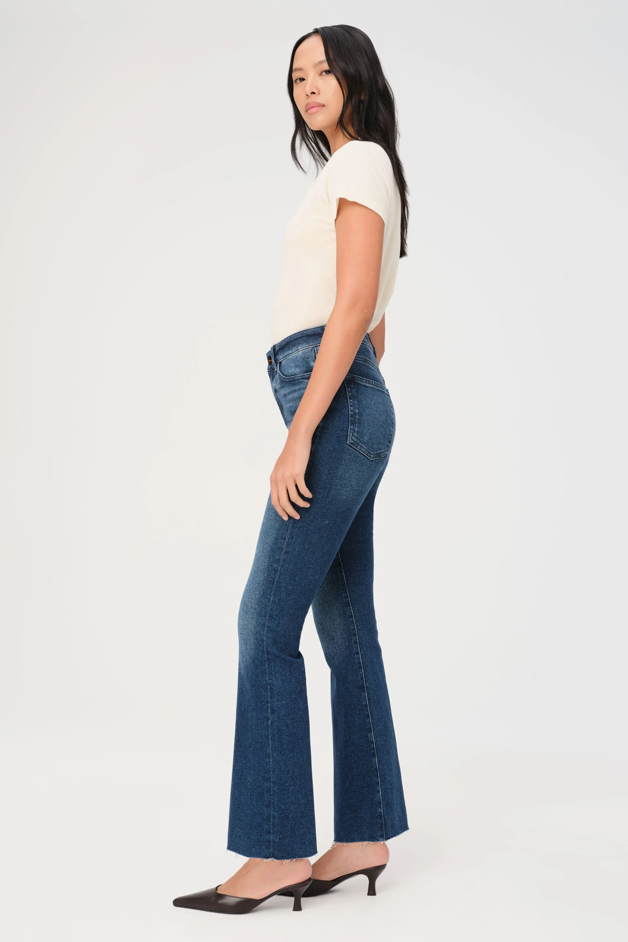 NAO - HIGH RISE BOOTCUT JEANS | HUNTINGTON sold by Warp + Weft product image thumbnail 2