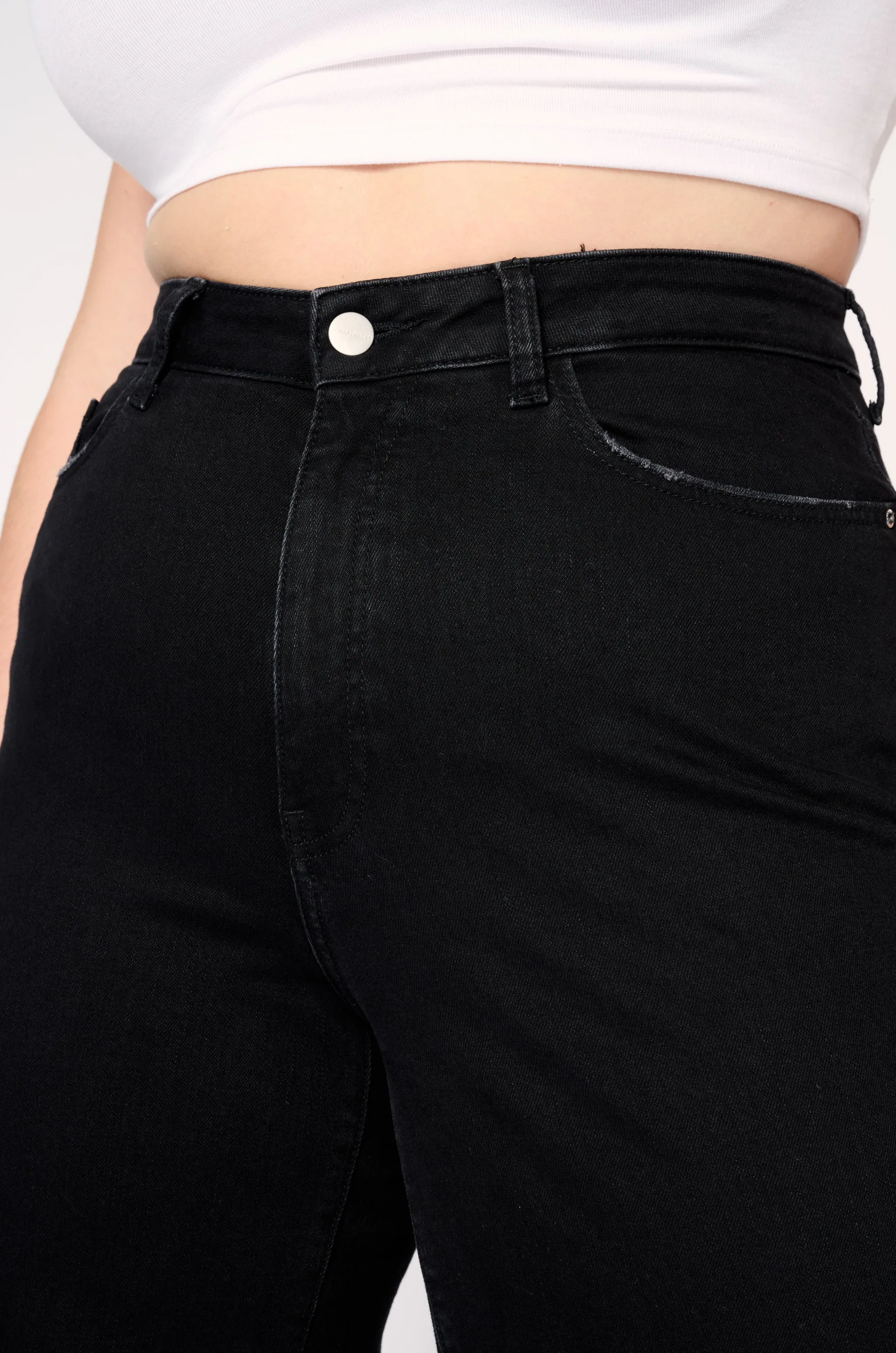 NCE PLUS - WIDE LEG JEANS | INKWELL sold by Warp + Weft product image thumbnail 4
