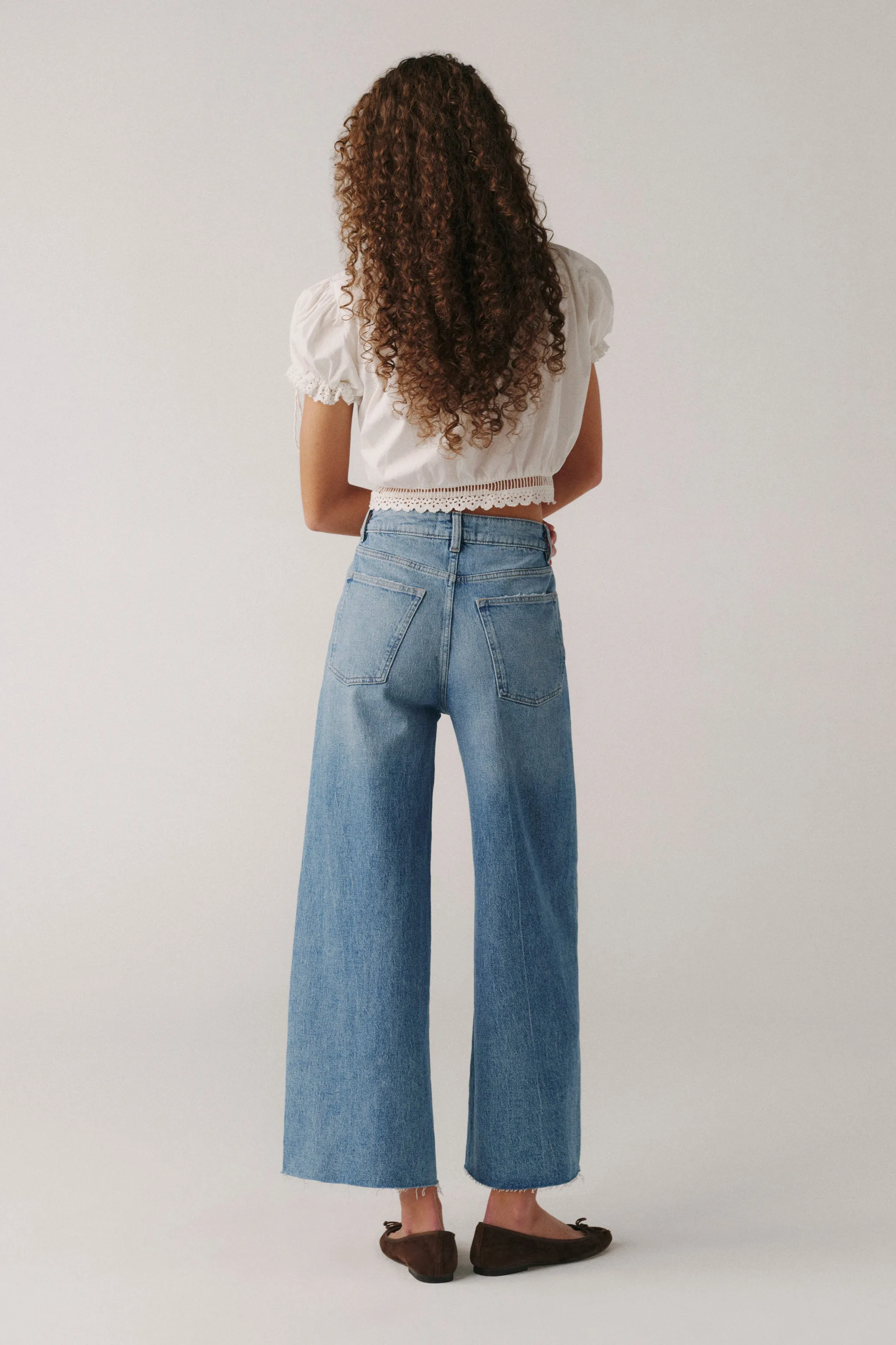 NCE - WIDE LEG JEANS | SUNDOWN sold by Warp + Weft product image thumbnail 3