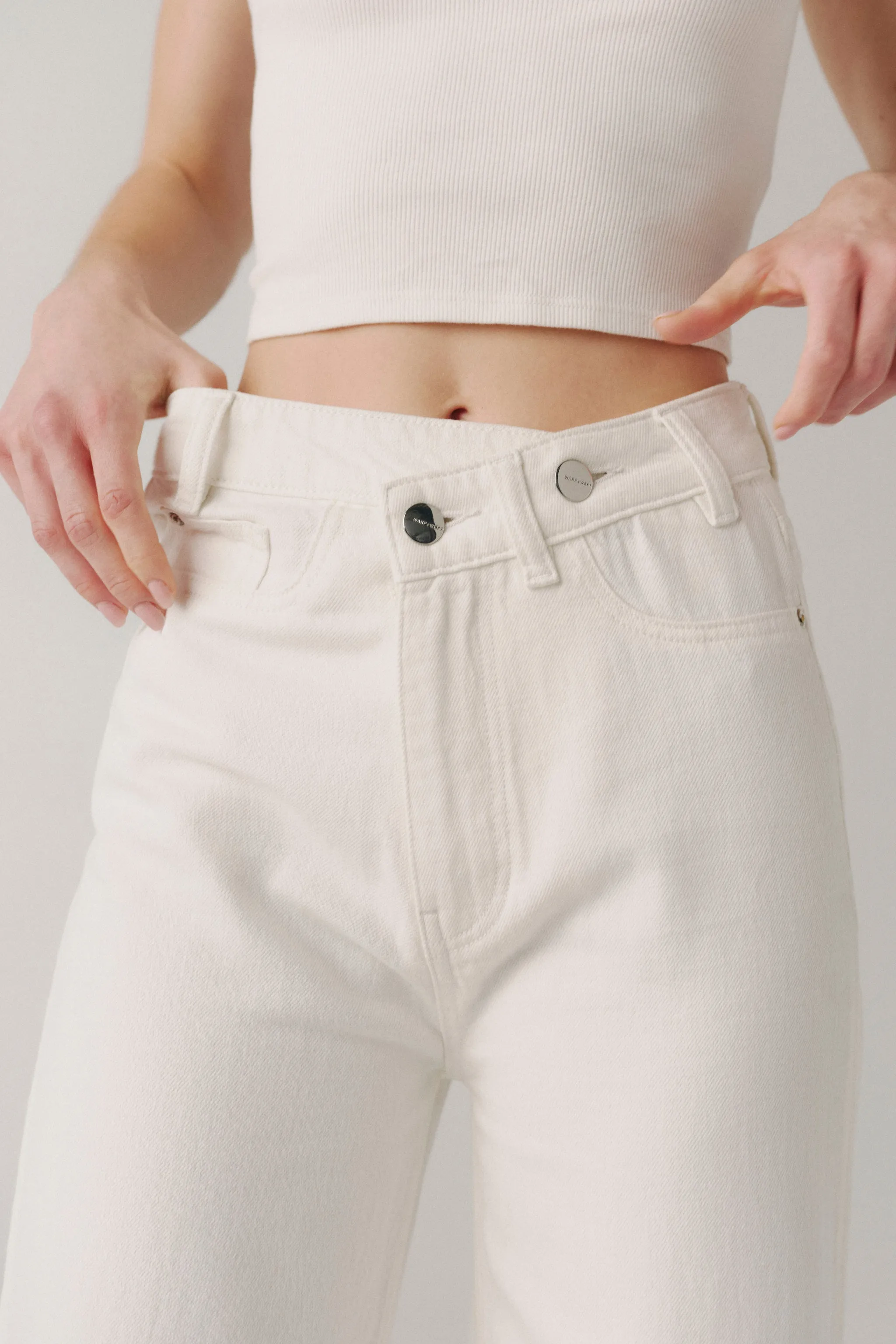 NCE - WIDE LEG JEANS | TWISTED OPTIC sold by Warp + Weft product image thumbnail 5