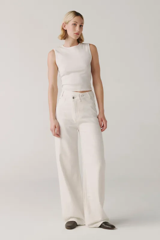 NCE - WIDE LEG JEANS | TWISTED OPTIC made by Warp + Weft