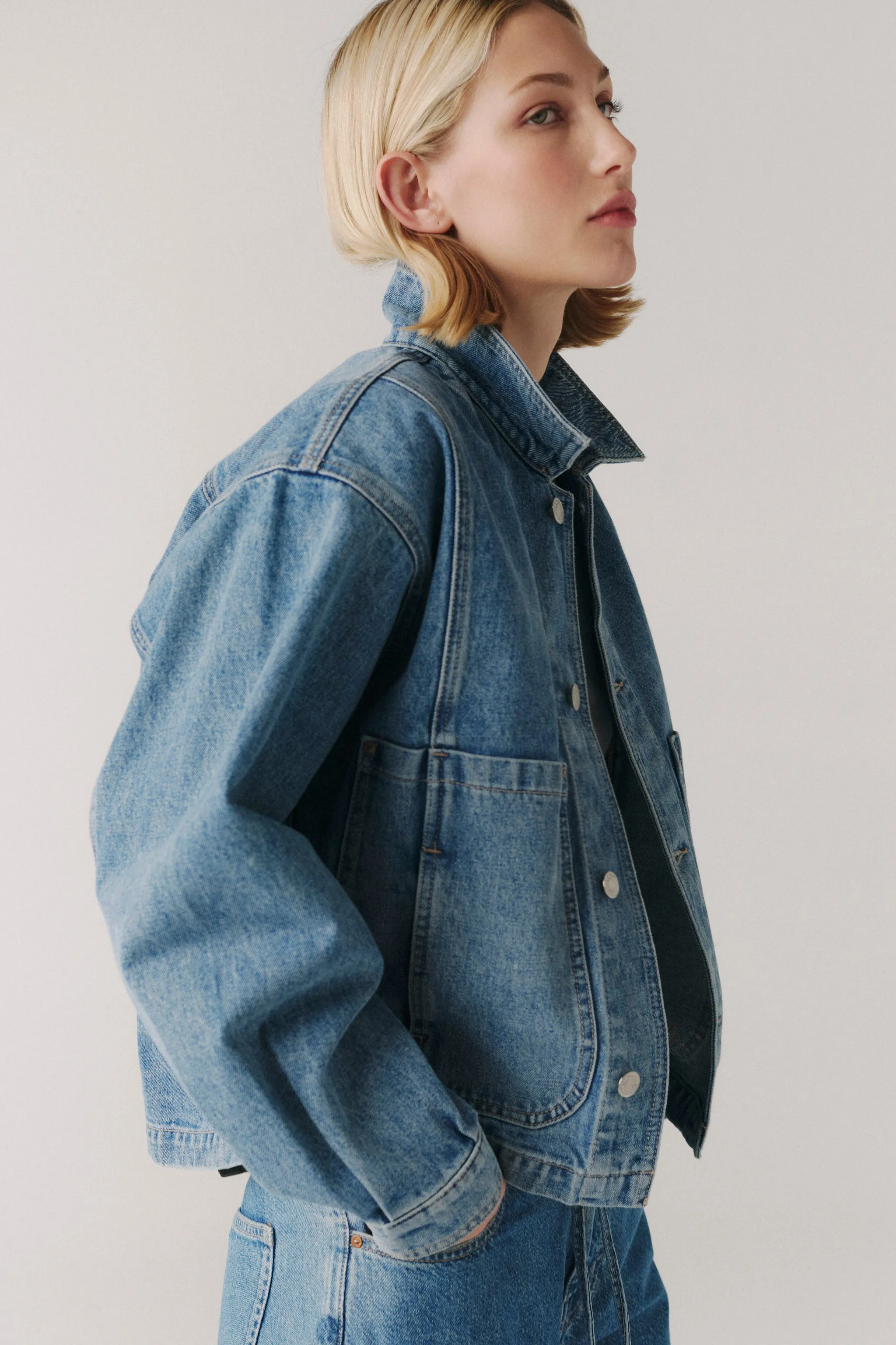CPM - DENIM JACKET | CLEO sold by Warp + Weft product image thumbnail 5