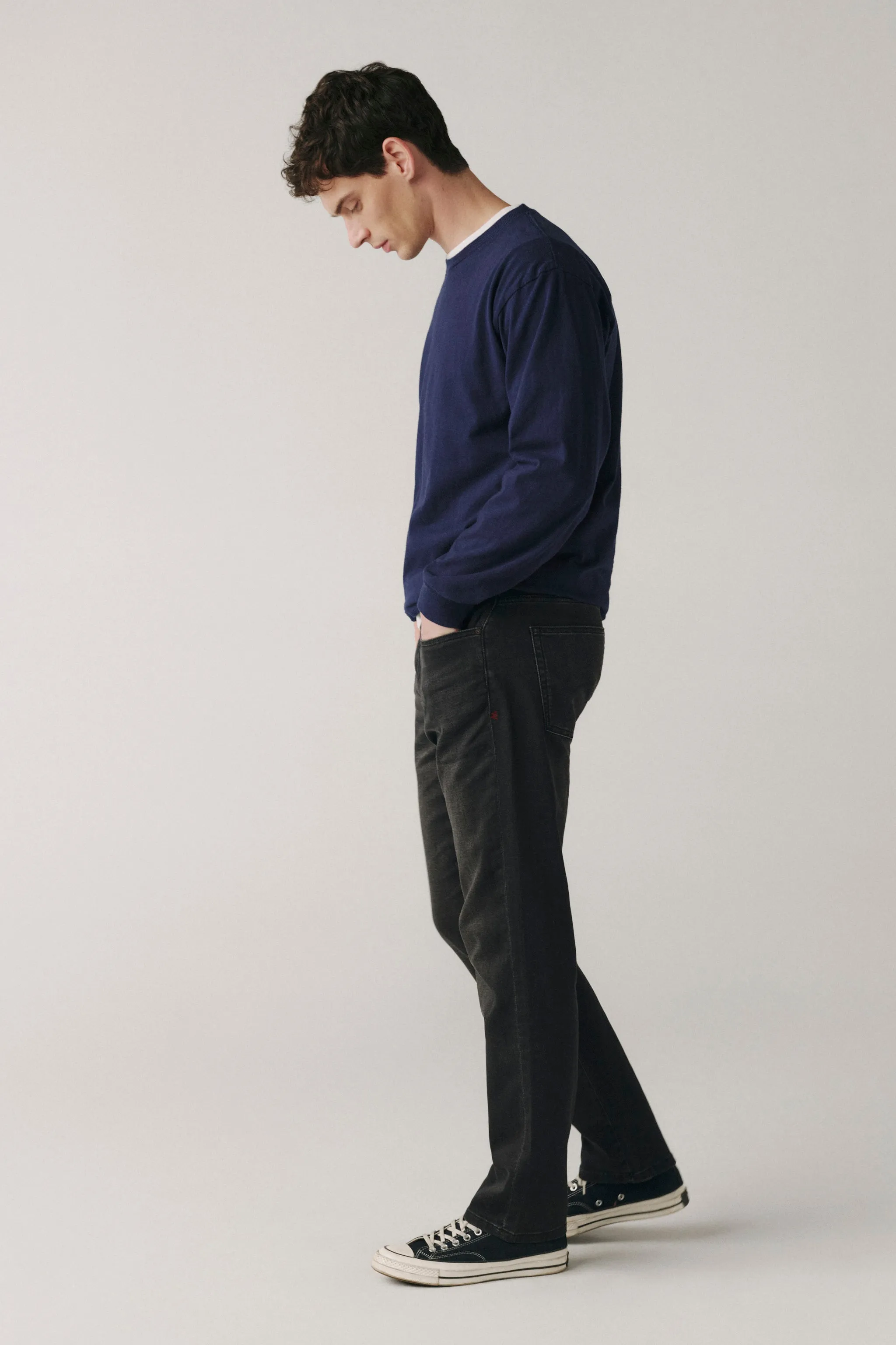ORD - STRAIGHT JEANS | FADED BLACK sold by Warp + Weft product image thumbnail 2