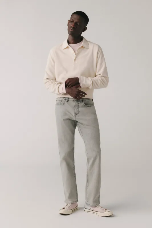 ORD - STRAIGHT JEANS | LIGHT STORM CLOUD made by Warp + Weft