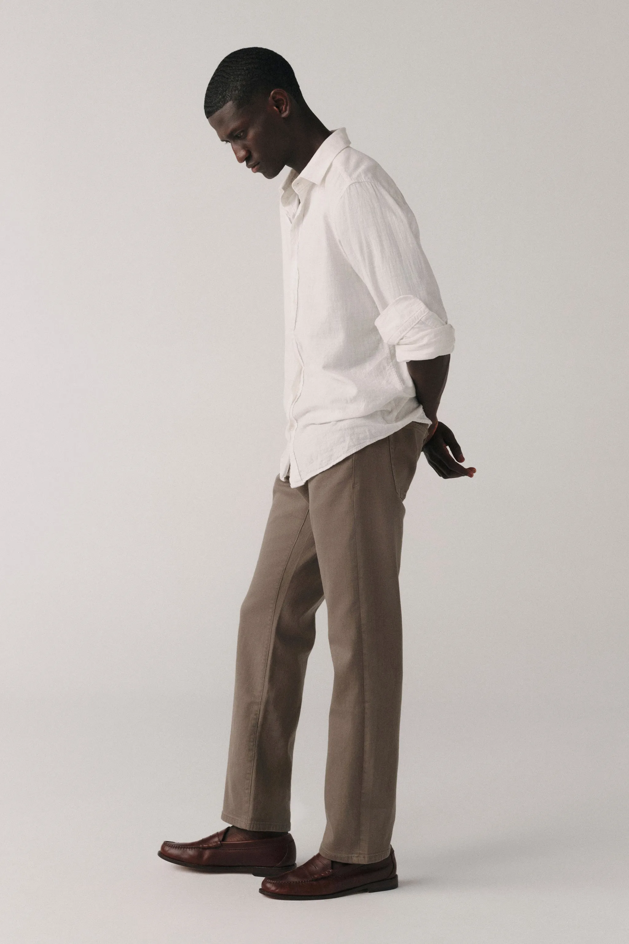 ORD - STRAIGHT JEANS | ASH BROWN sold by Warp + Weft product image thumbnail 2