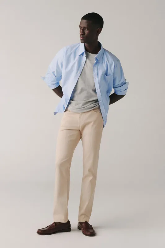 AMS - SLIM JEANS | BEIGE STONE made by Warp + Weft