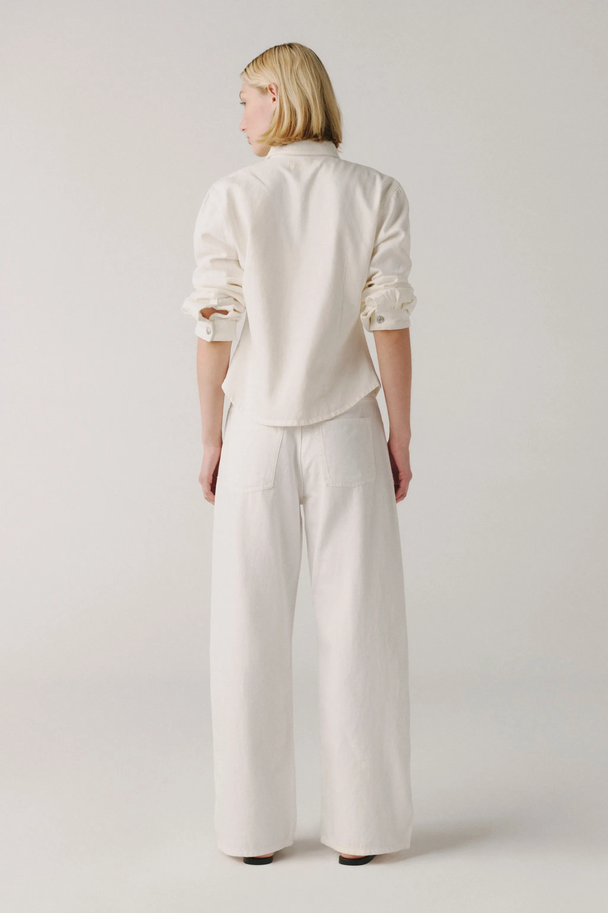 PMI - WESTERN DENIM SHIRT | OPTIC sold by Warp + Weft product image thumbnail 4