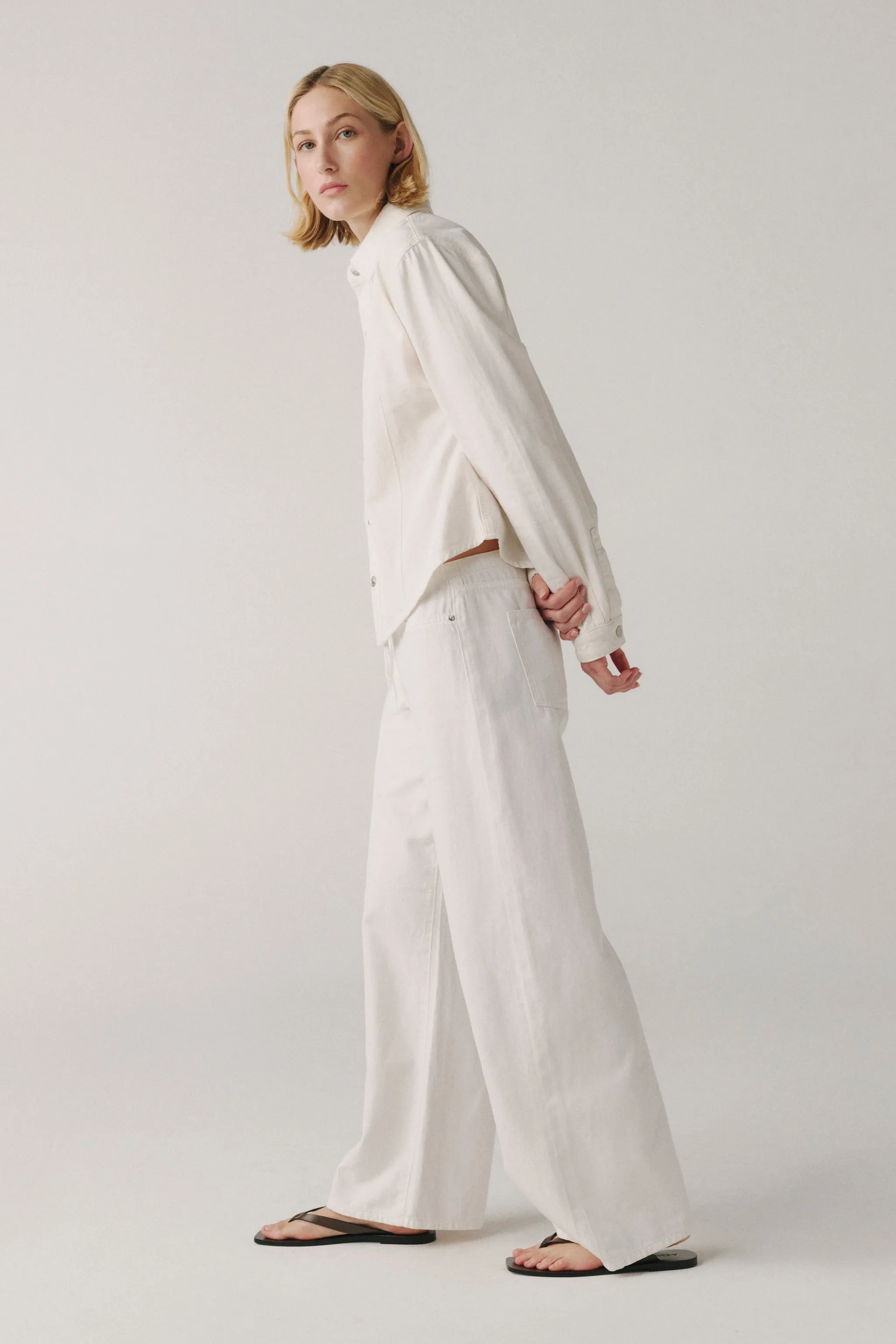 PMI - WESTERN DENIM SHIRT | OPTIC sold by Warp + Weft product image thumbnail 3