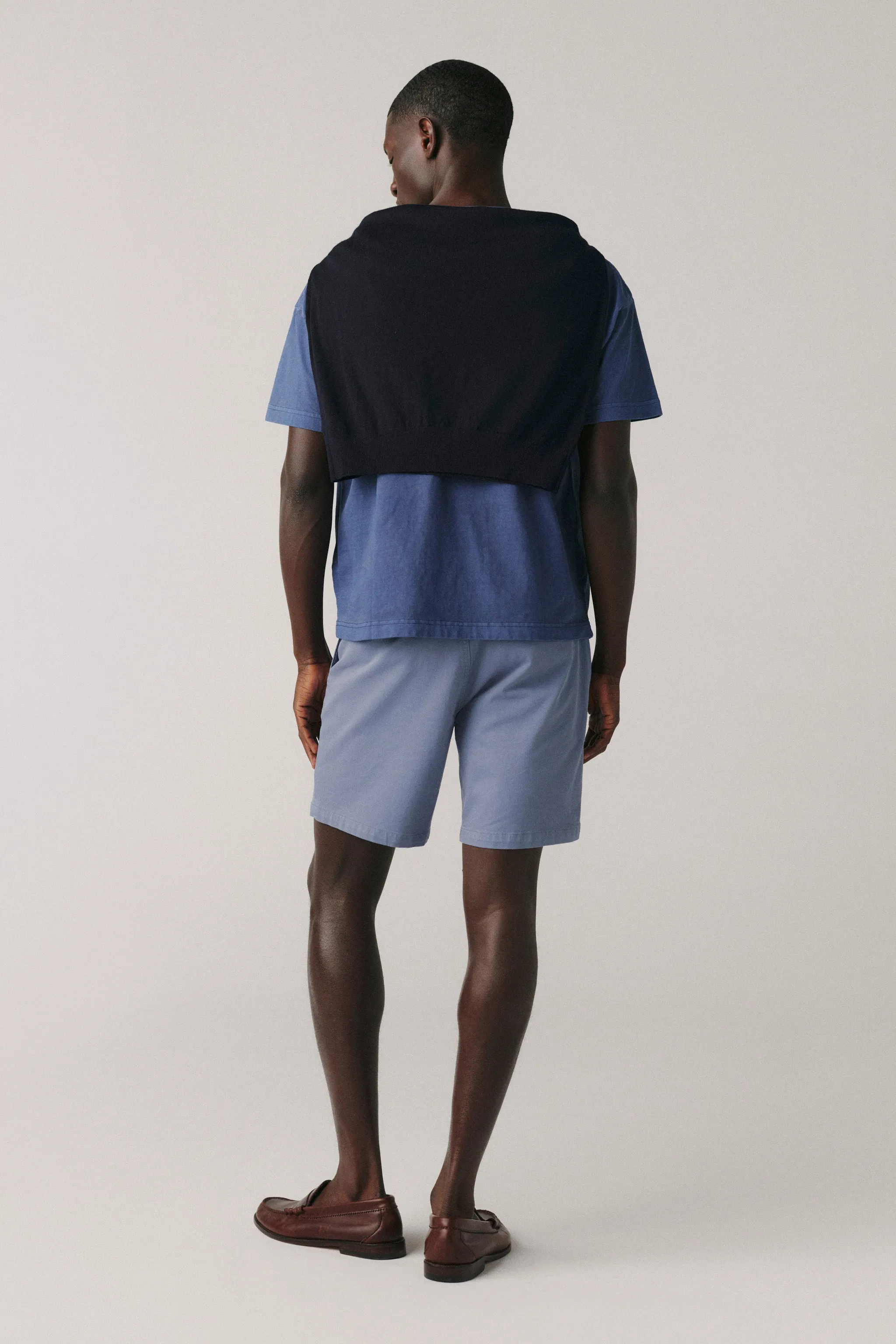 ACT - CHINO SHORT | FRENCH BLUE sold by Warp + Weft product image thumbnail 3