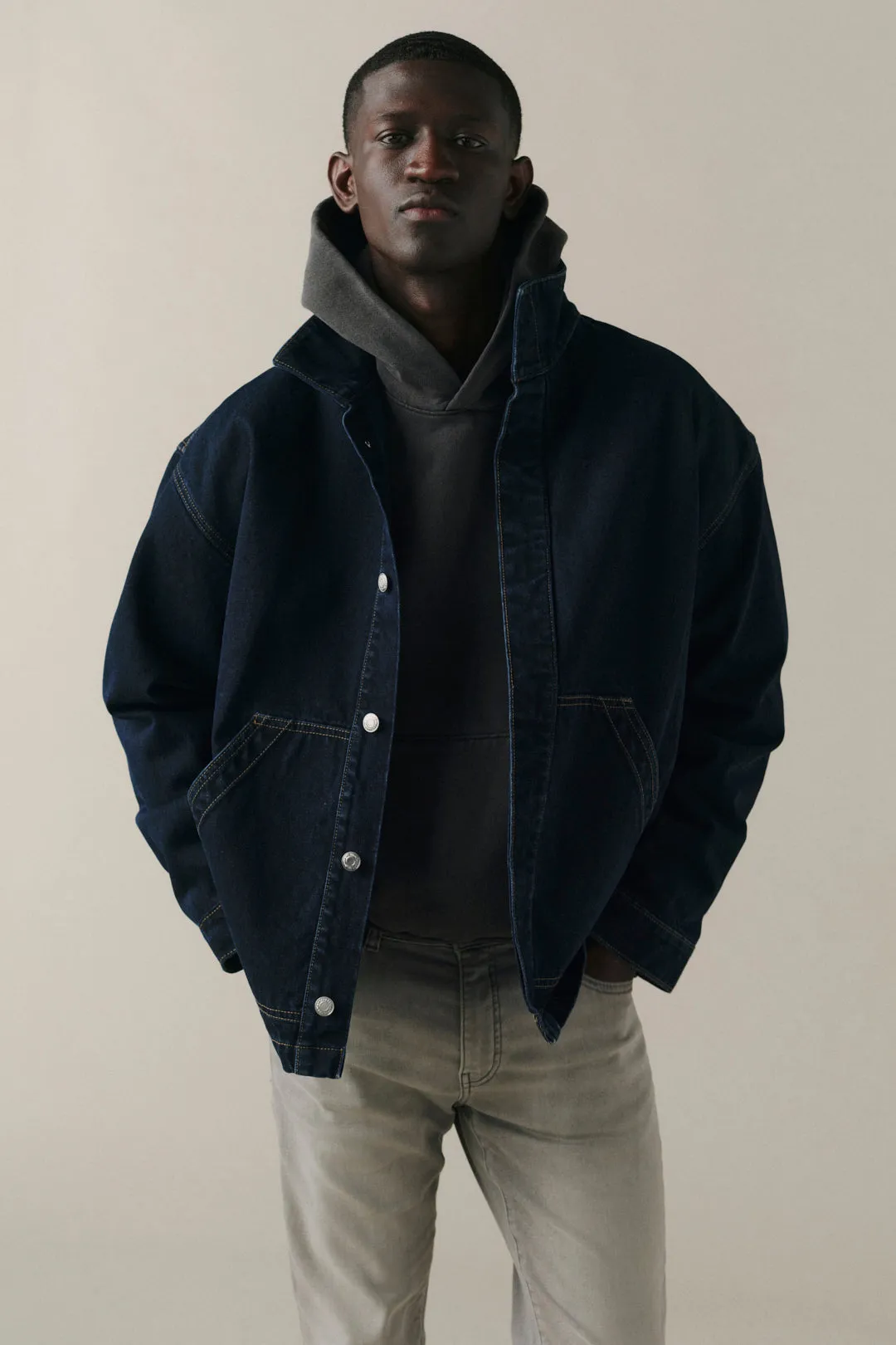 CDMX - DENIM JACKET | CITY OF NIGHT sold by Warp + Weft