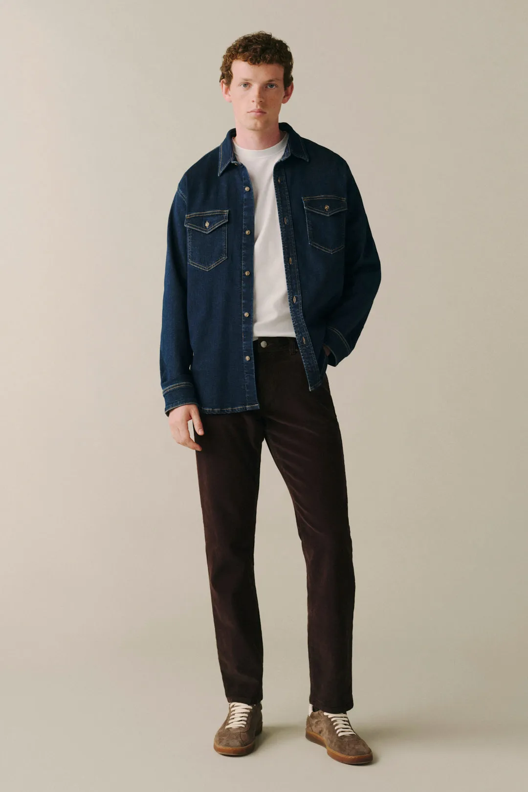 DET - DENIM SHIRT | AFTER DARK sold by Warp + Weft product image thumbnail 3