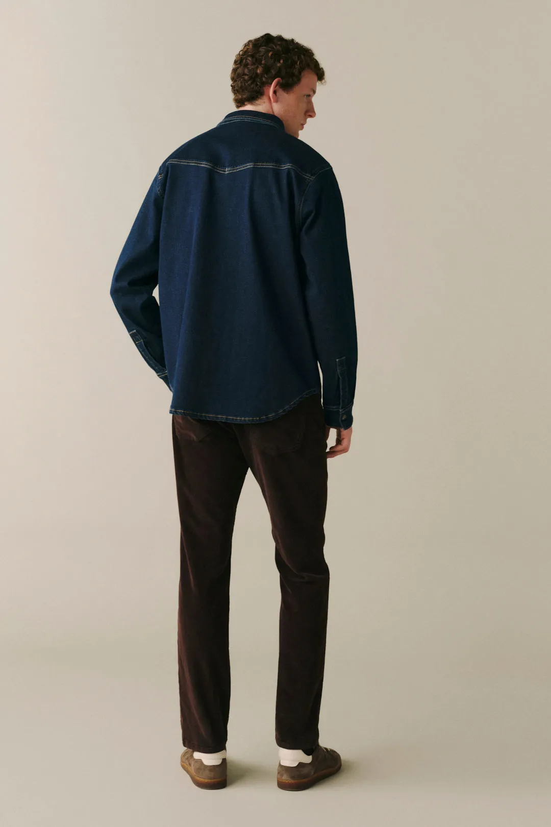DET - DENIM SHIRT | AFTER DARK sold by Warp + Weft product image thumbnail 2