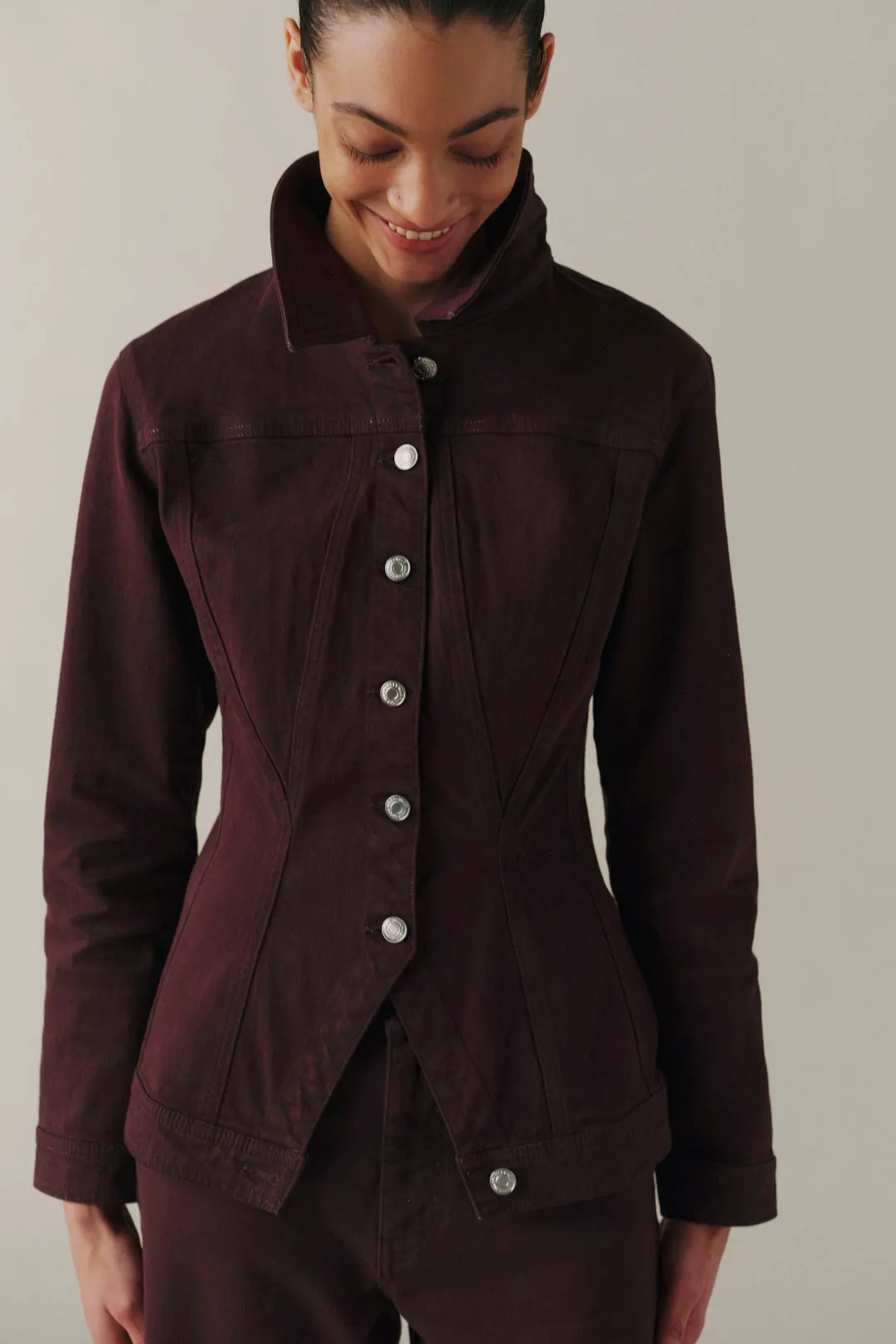 SO CAL - JACKET | GARNET sold by Warp + Weft product image thumbnail 5