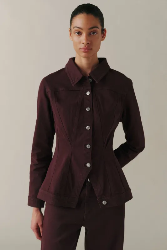 SO CAL - JACKET | GARNET made by Warp + Weft