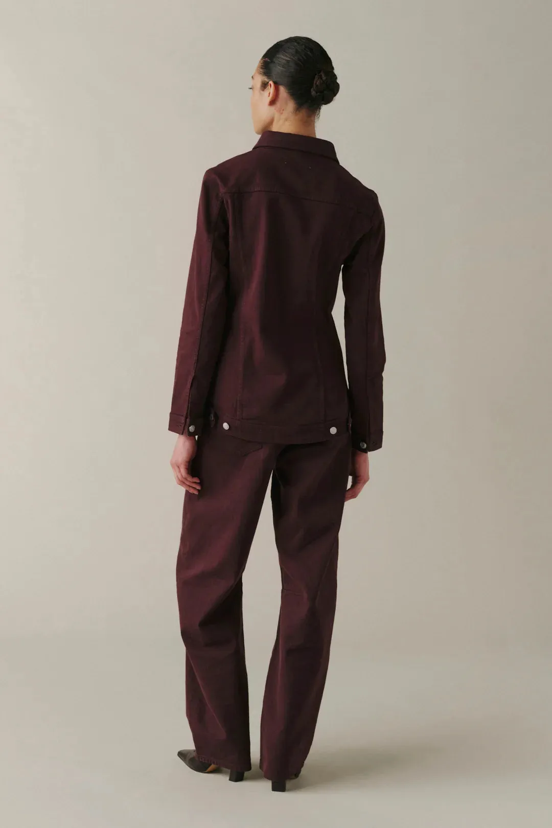 SO CAL - JACKET | GARNET sold by Warp + Weft product image thumbnail 2