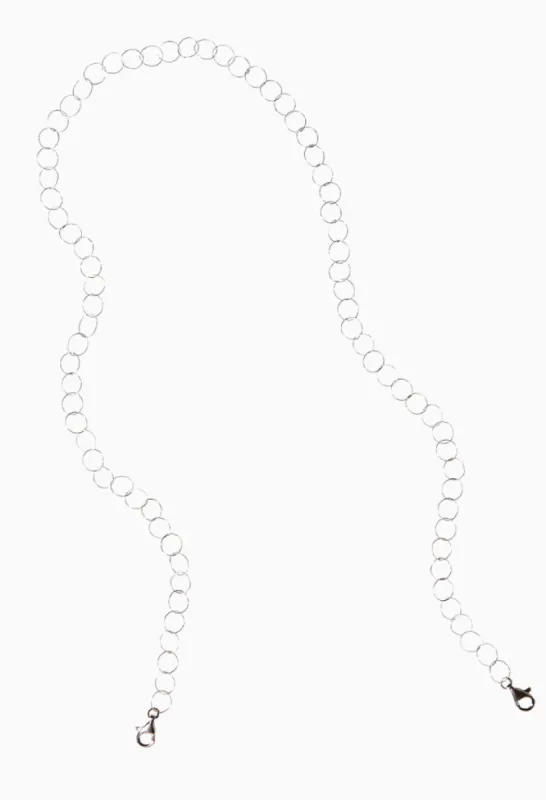 GIOTTO LINK MASK CHAIN - STERLING SILVER sold by FREED