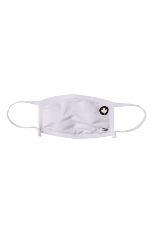 WHITE MAPLE LEAF - ADULT FACE MASK sold by FREED