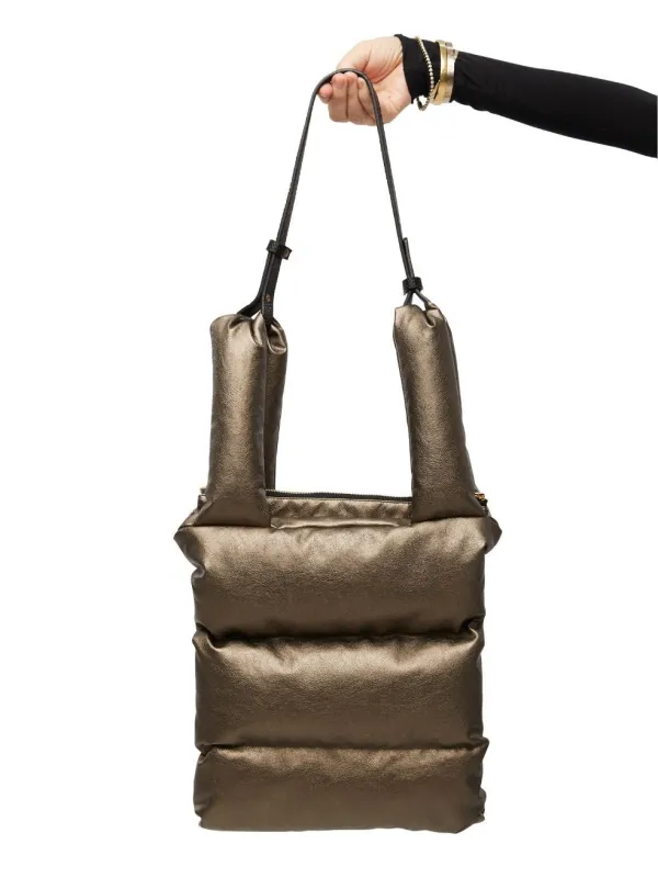 Puffer Tote - Bronze sold by FREED