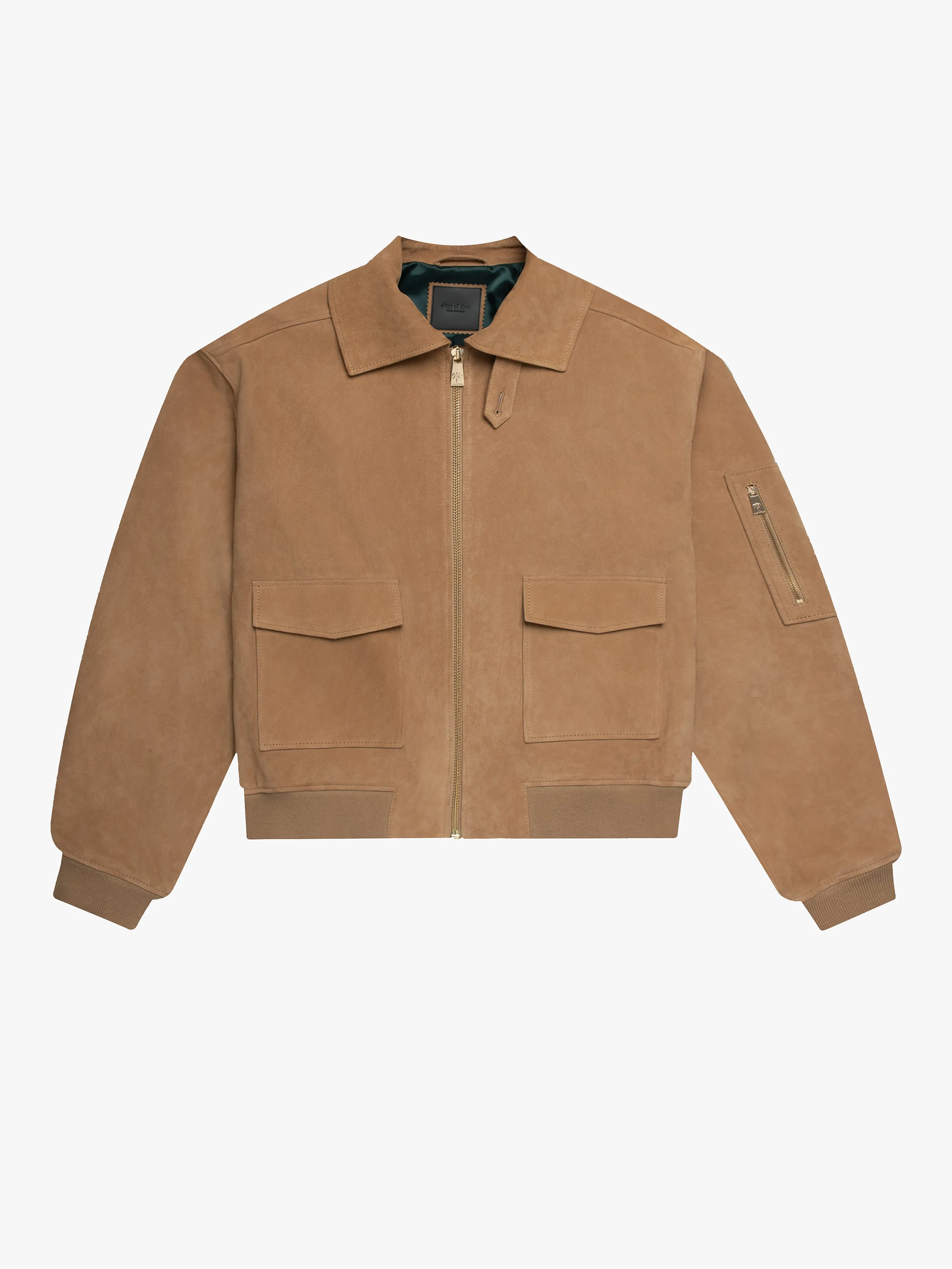 GOLD SAND SUEDE JACKET sold by Place of Elms