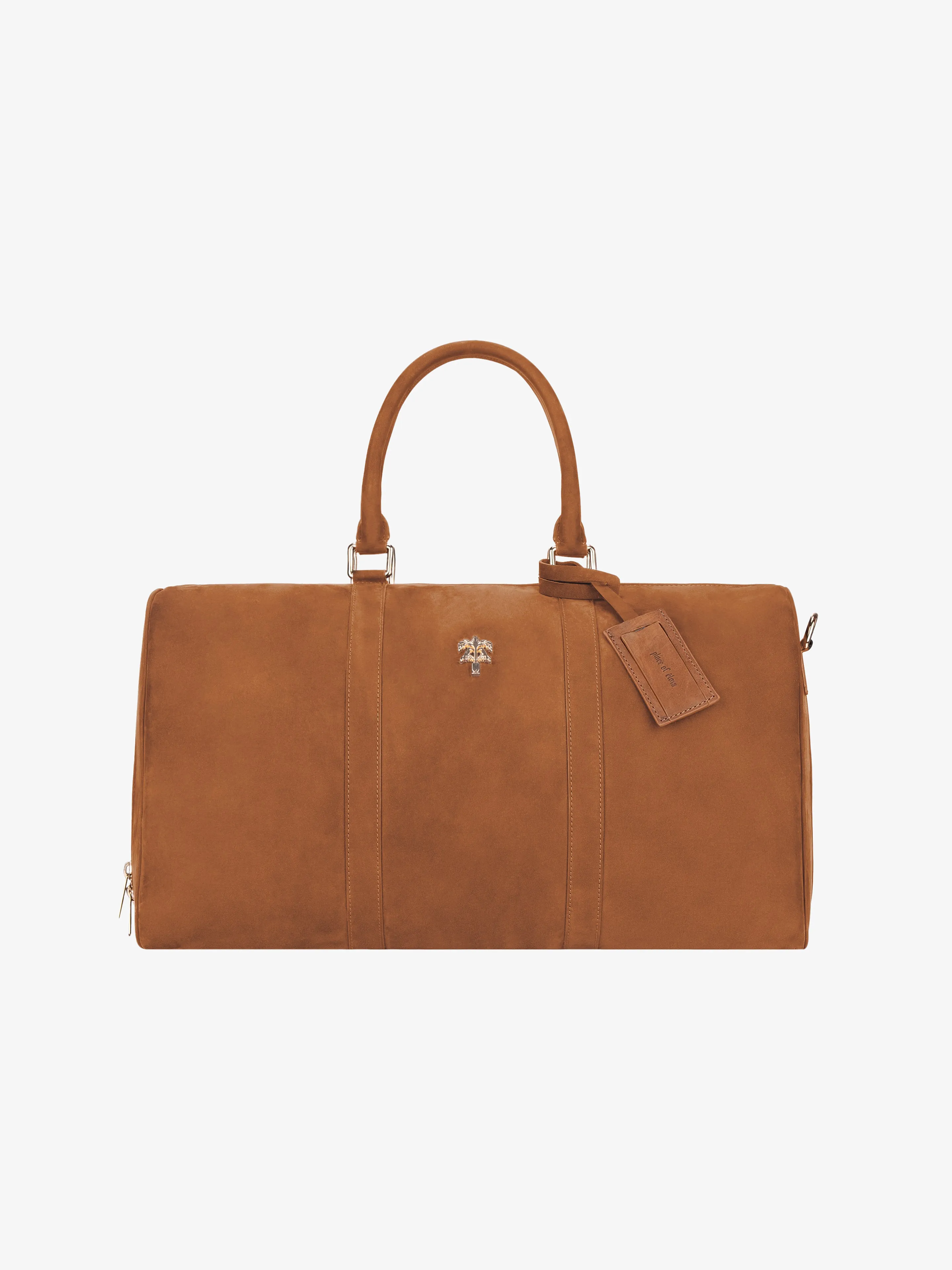 TOBACCO SUEDE ARBOR BAG sold by Place of Elms