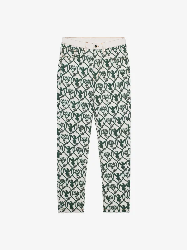 SPIRITUAL GUARDIAN DENIM PANTS sold by Place of Elms