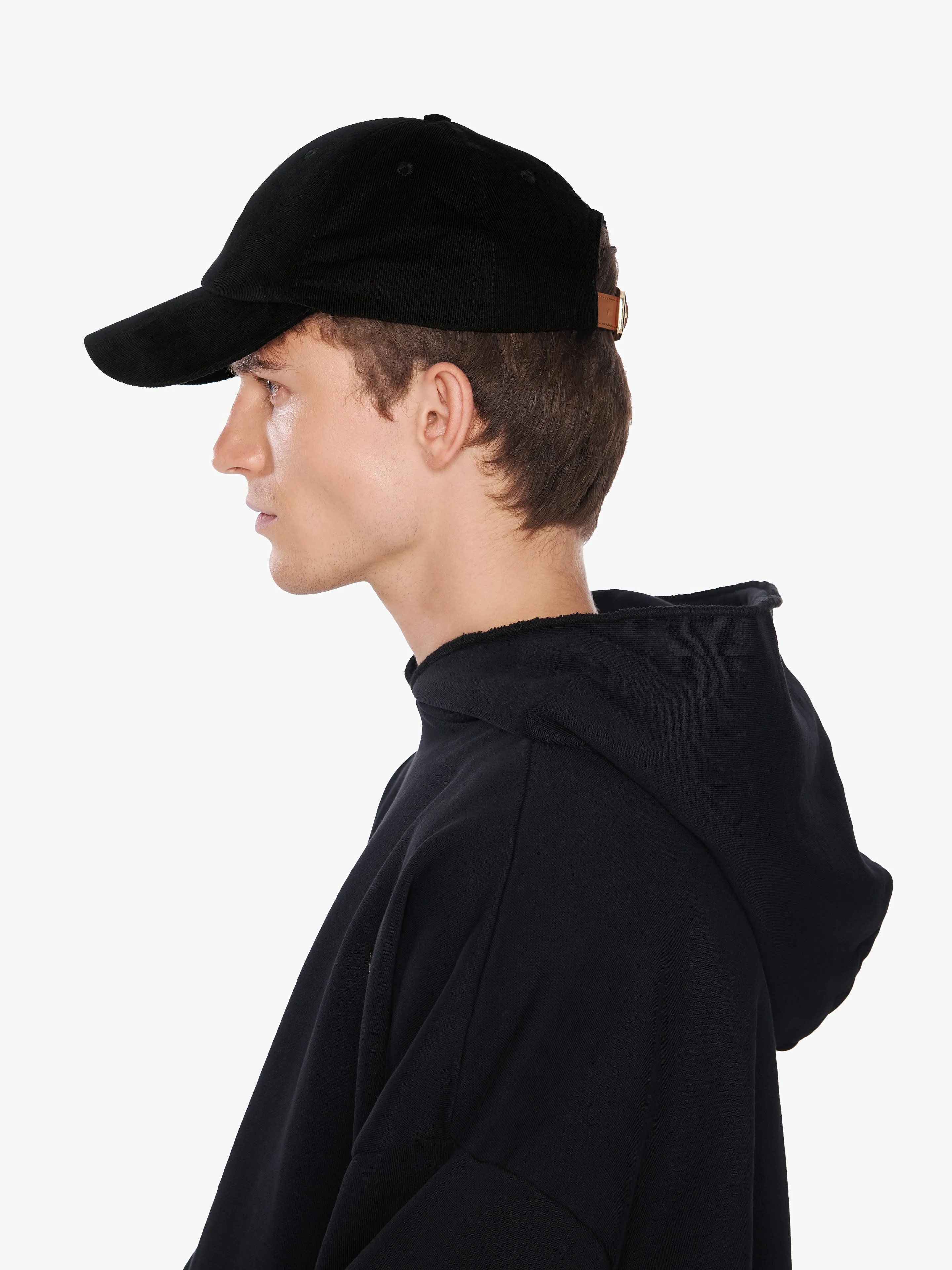 BLACK CAP IN CORDUROY sold by Place of Elms product image thumbnail 4