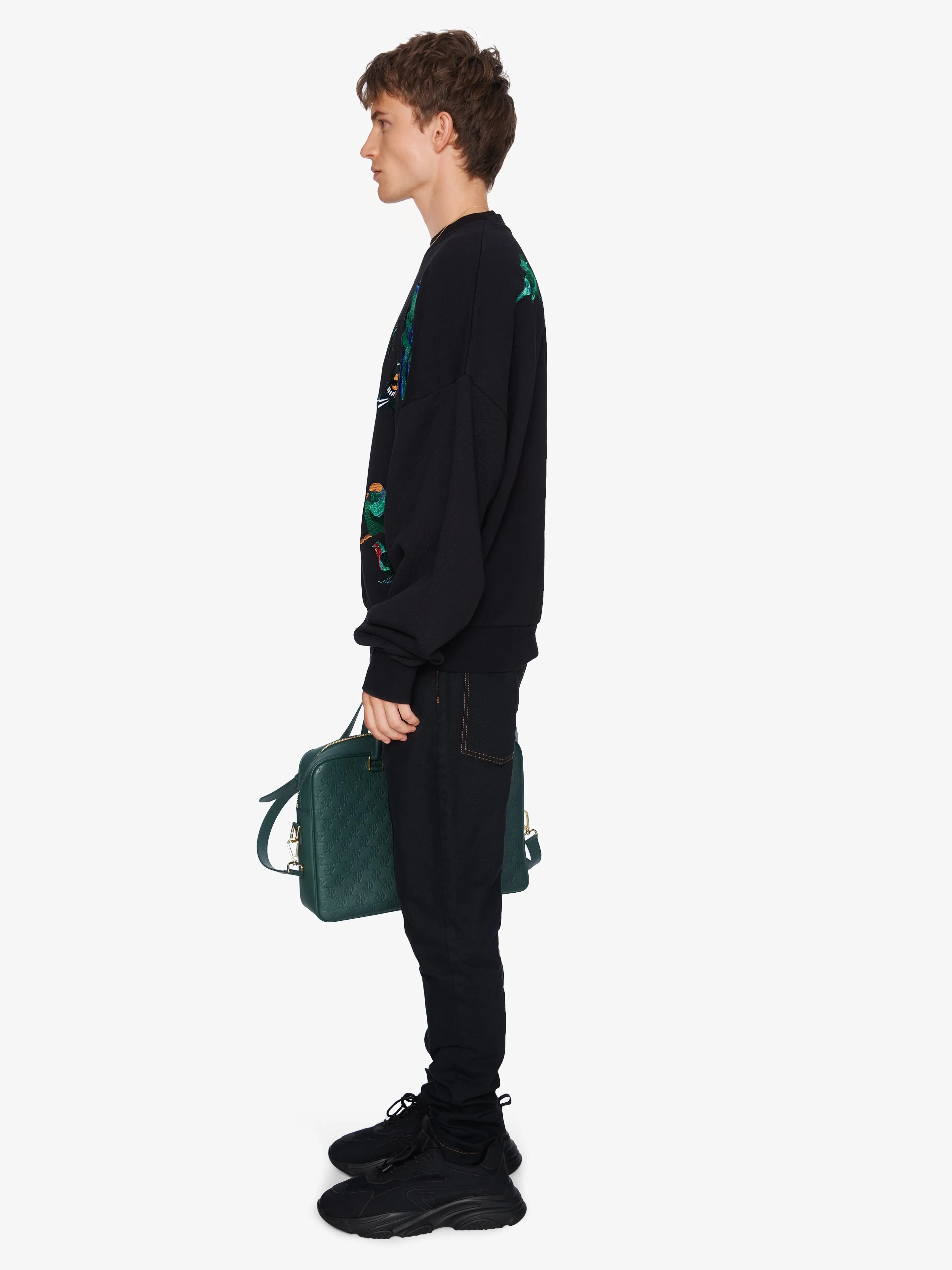 NORTHERN BIRDS EMBROIDERED FLEECE sold by Place of Elms product image thumbnail 4
